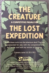 The Lost Expedition - The Creature