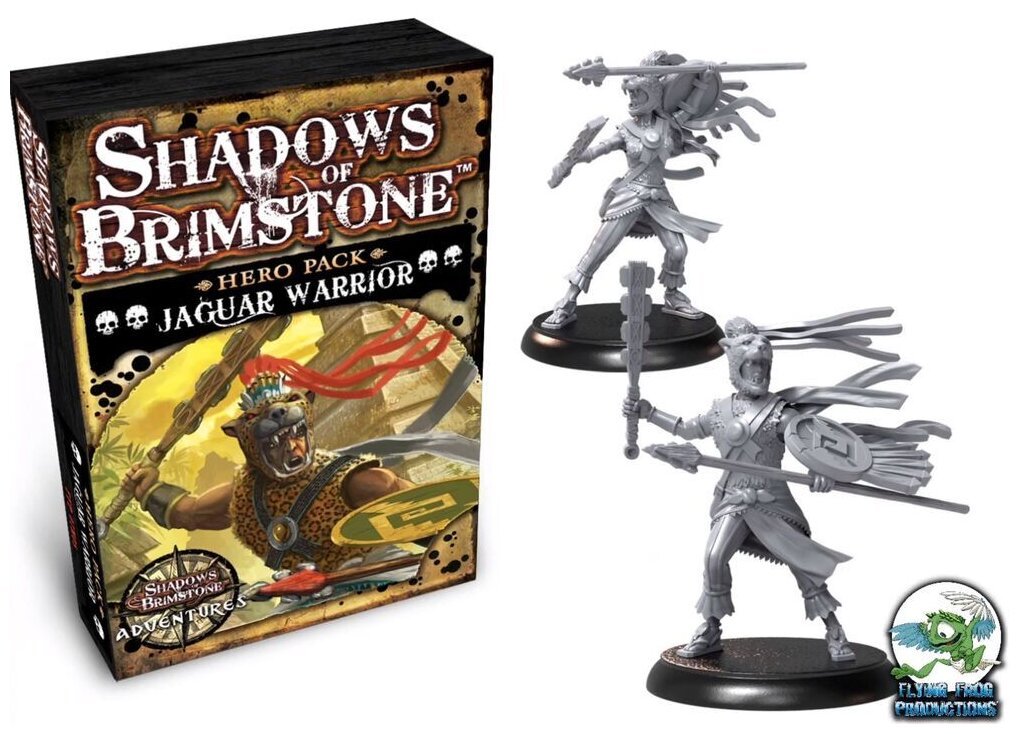 Shadows of Brimstone - Jaguar Warrior - Hero Pack