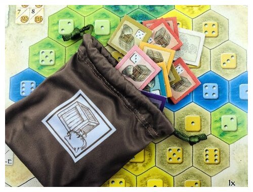 The Castles Of Burgundy - Sac pour tuiles marchandises