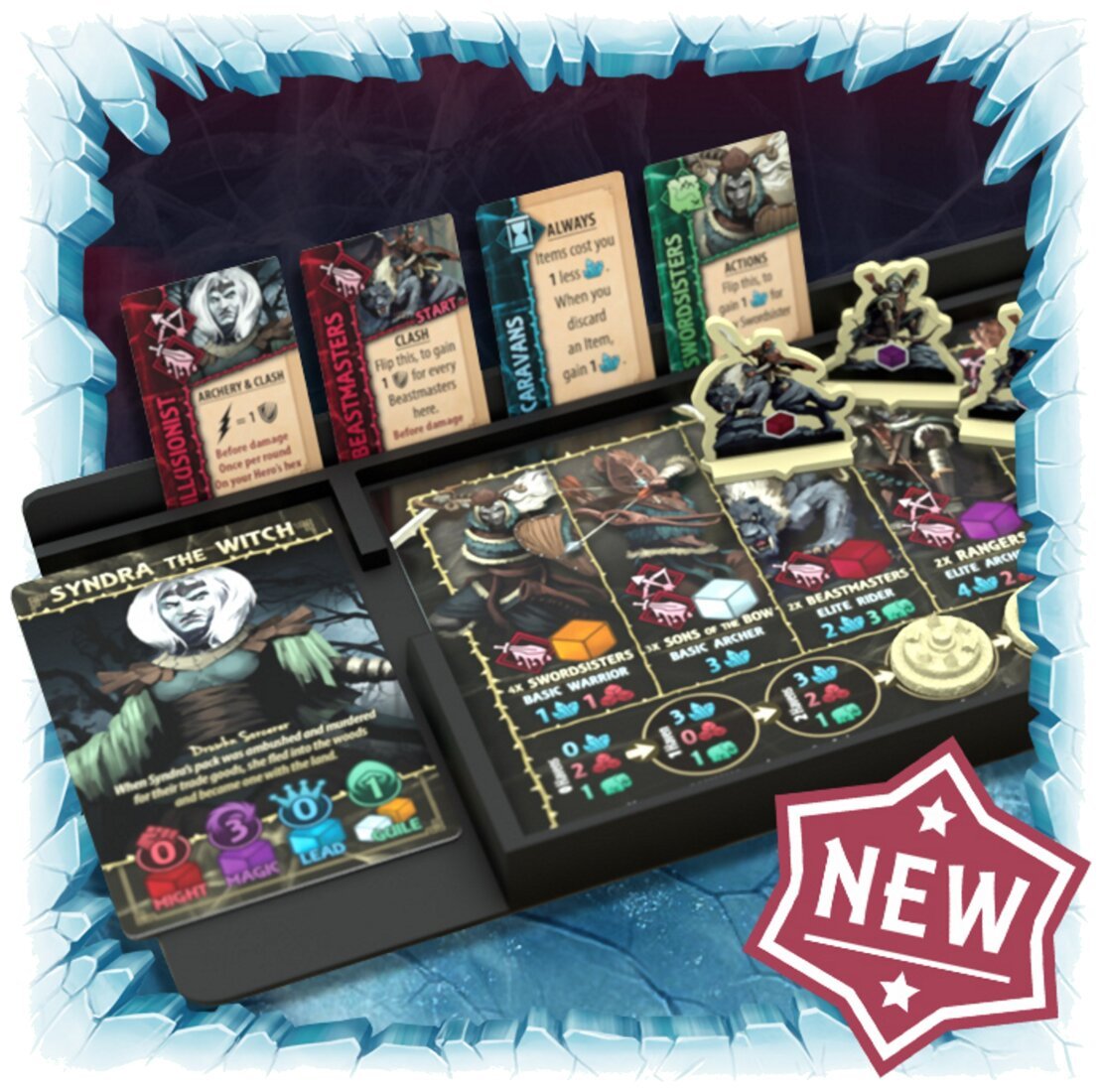 Uprising  – Deluxe Faction Trays - Curse of the Last Emperor