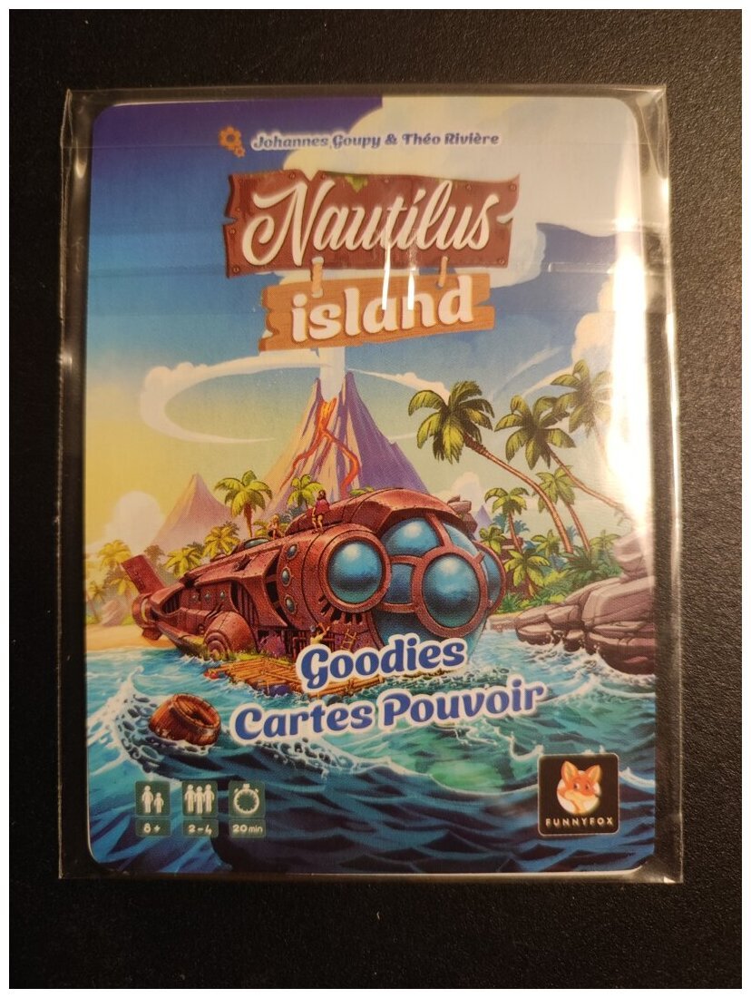Nautilus Island - Goodies cartes pouvoir