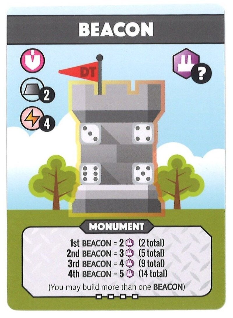 Fantastic Factories - Dice Tower Beacon Promo