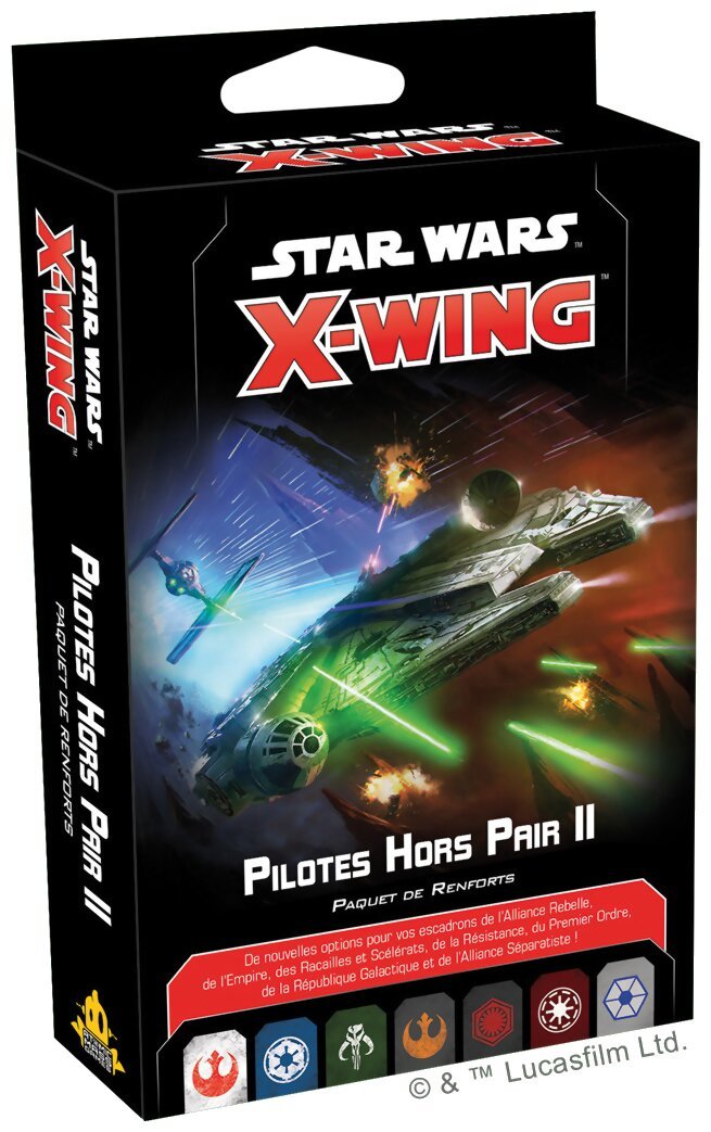 X-Wing 2.0 - Pilotes Hors Pair II - Star Wars - Paquet de Renforts