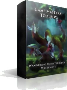 Game Master's Toolbox - Wandering Monsters Deck - Waterways
