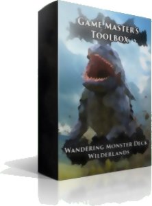 Game Master's Toolbox - Wandering Monsters Deck Wilderlands