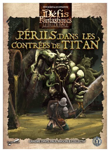 Défis Fantastiques - Périls dans les contrées de Titan - Le jeu de rôle