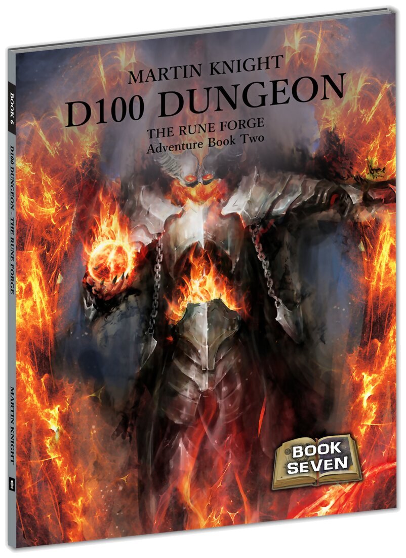 D100 Dungeon - The Rune Forge - Adventure Book Two