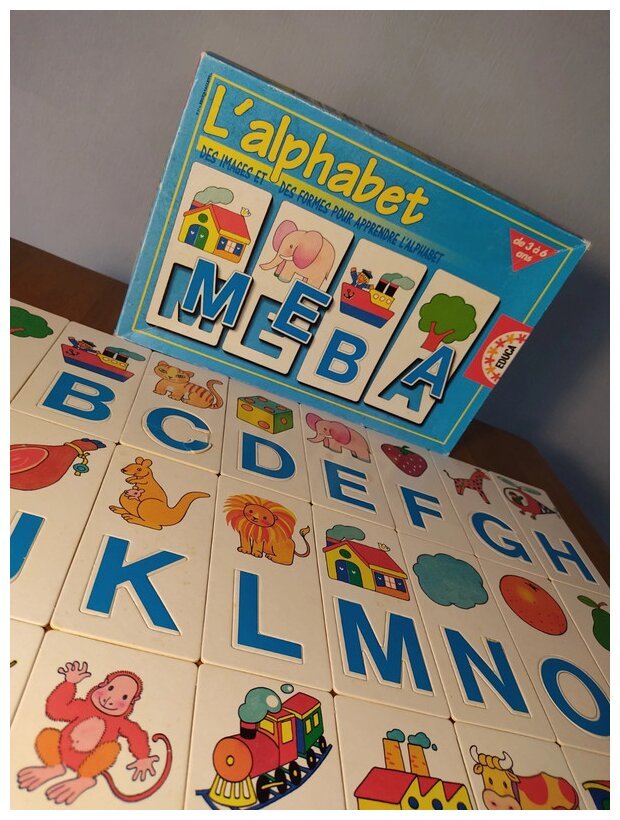 L'alphabet des images et des formes pour apprendre l'alphabet