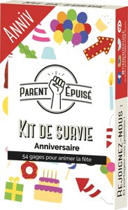 Parent Epuisé - Anniversaire - Kit de Survie