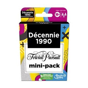 Trivial Pursuit Mini-Pack Décennie 1990