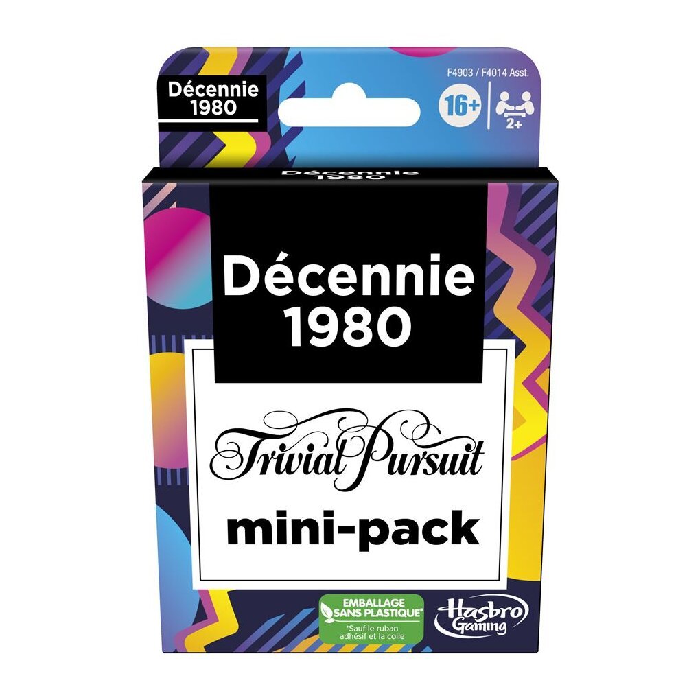 Trivial Pursuit Mini-Pack Décennie 1980