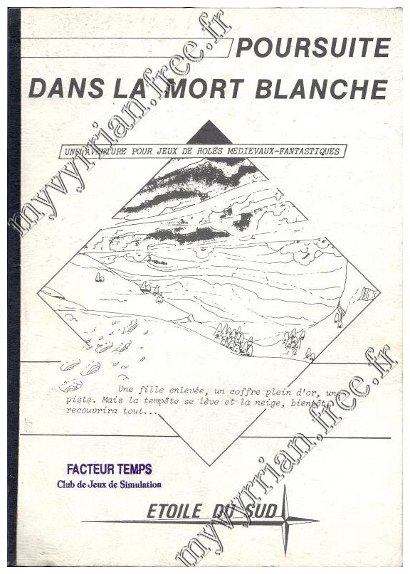 Poursuite Dans La Mort Blanche