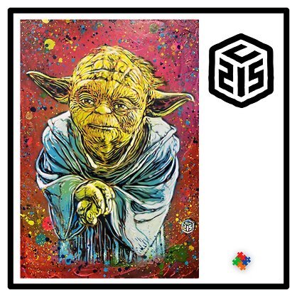 Puzzle - Yoda Master C215 - 500 pièces