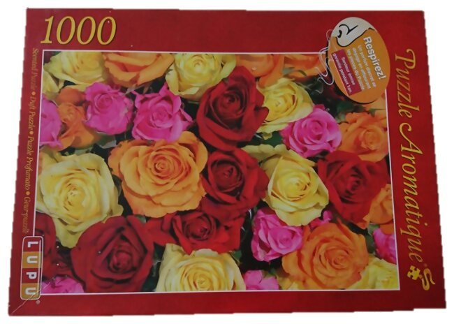Puzzle Aromatique - Rose - 1000 Pièces