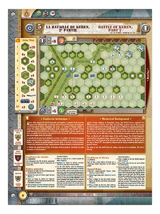 Mémoire 44 - La bataille de Keren - 2e partie