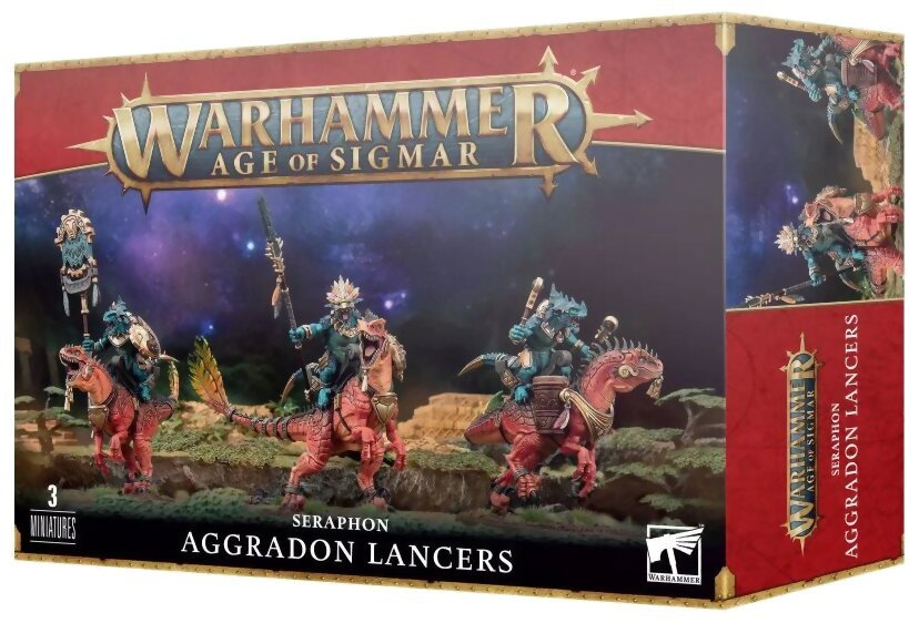 Age Of Sigmar - Lanciers Aggradons - Seraphon