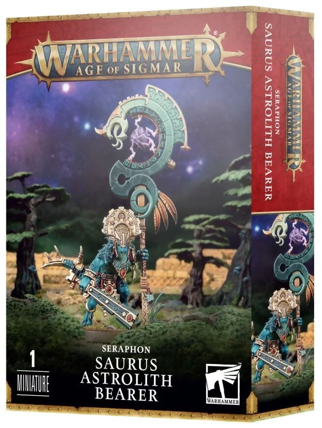 Age Of Sigmar - Porteur d'Astrolithe Saurus - Seraphon