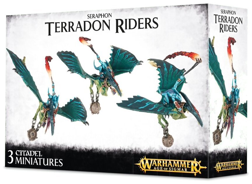 Age of Sigmar - Ripperdactyl Riders - Seraphon
