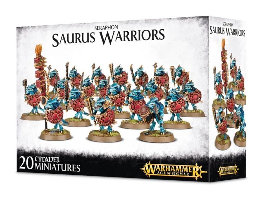Age Of Sigmar - Saurus Warriors - Seraphon