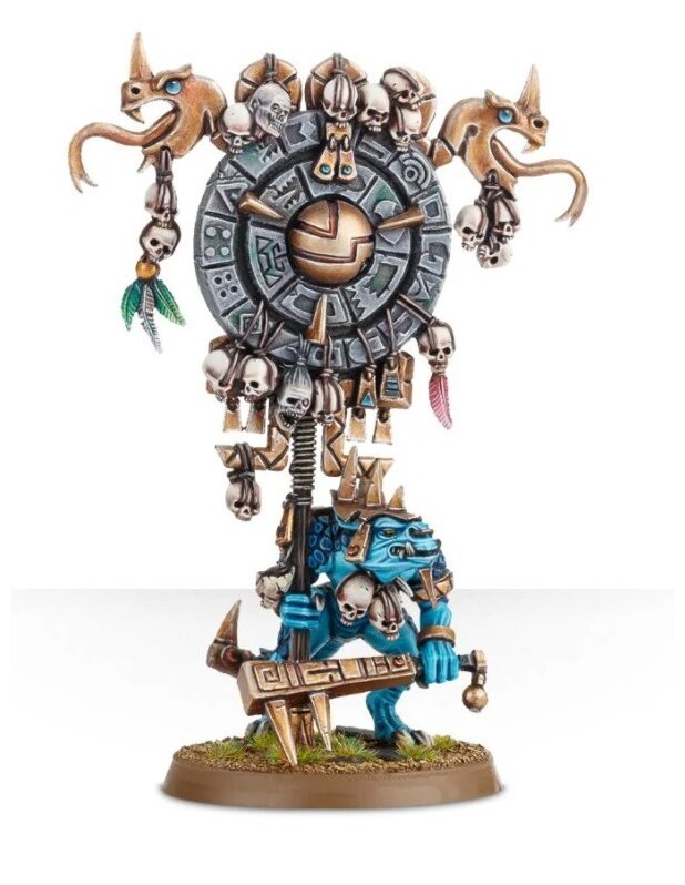 Age Of Sigmar - Saurus Astrolith Bearer - Seraphon