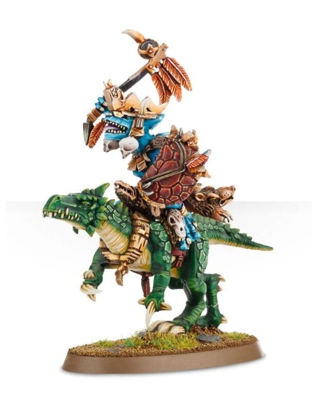 Age Of Sigmar - Saurus Scar Veteran sur Cold One - Seraphon