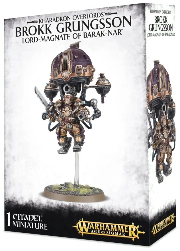 Age of Sigmar - Brokk Grungsson - Lord-Magnate of Barak-Nar - Magnats Kharadrons