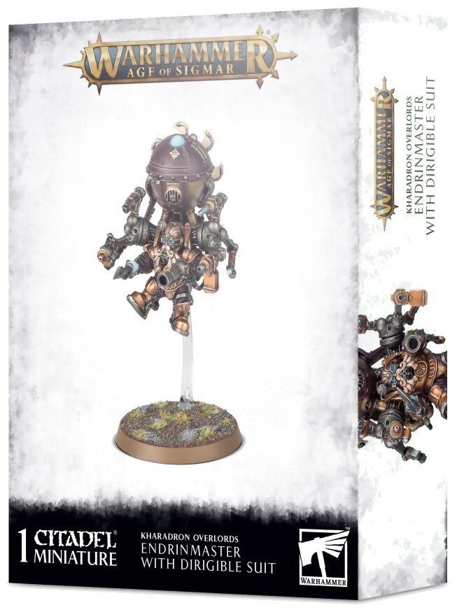 Age of Sigmar - Endrinmaster avec dirigeable dorsal - Magnats Kharadrons