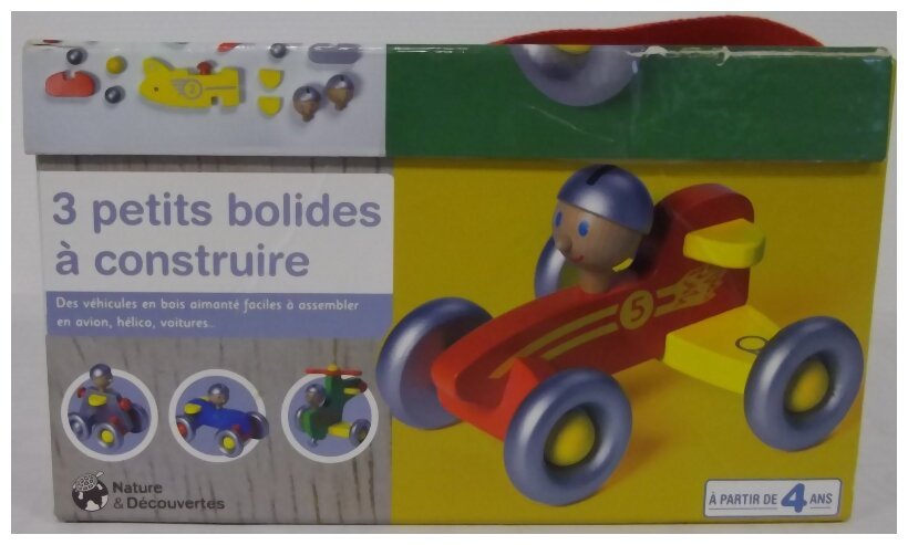 3 Petits bolides à construire