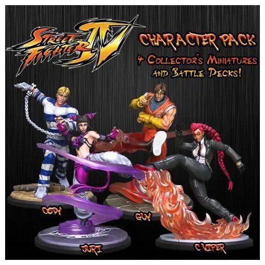 Street Fighter - IV Character Pack - The Miniatures Game