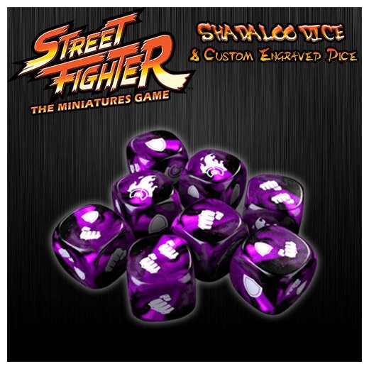 Street Fighter - Shadaloo Dice - The Miniatures Game