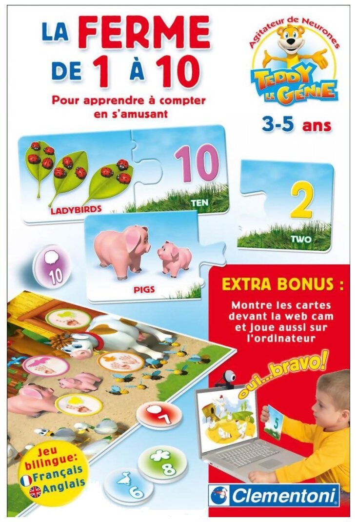 La ferme de 1 à 10