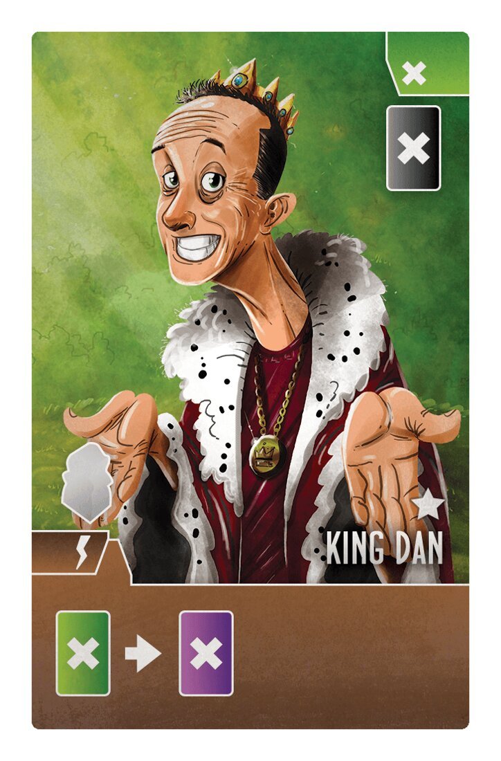 Paladins of the West Kingdom - King Dan