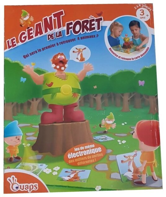 Le géant de la forêt - Qui sera le premier à retrouver les 4 animaux?