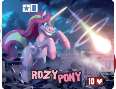 King of Tokyo / King of New York - Rozy Pony
