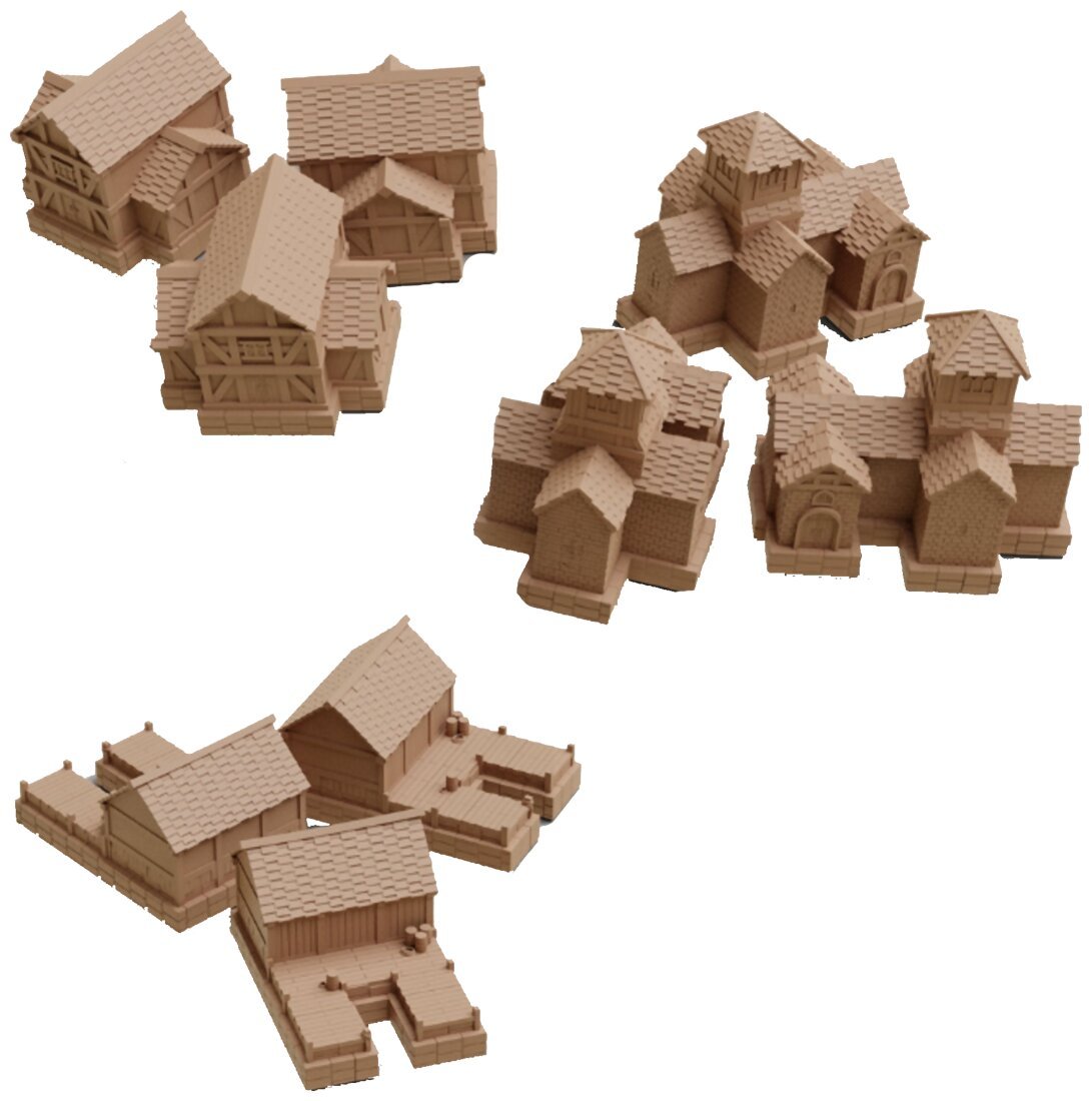 Bretwalda – Bâtiments 3D