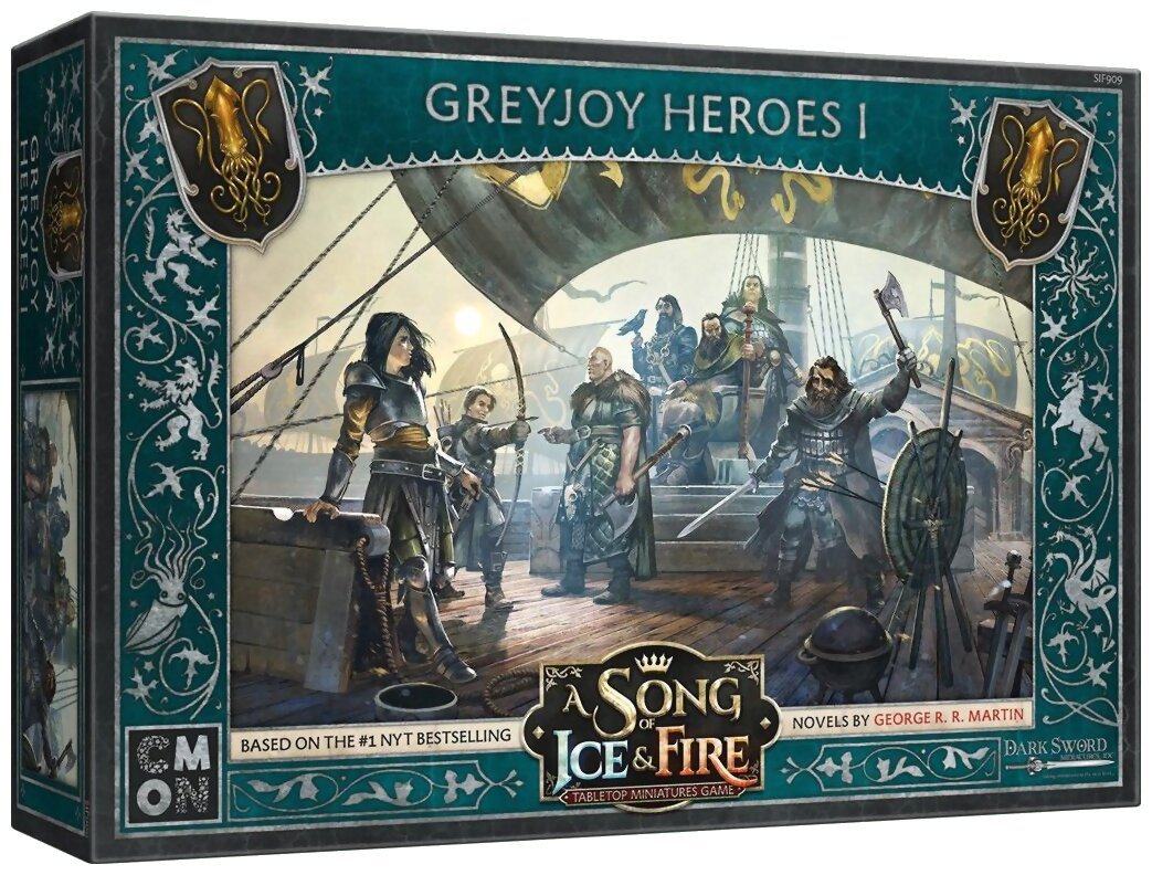 Le Trône de Fer - le Jeu de Figurines - Héros Greyjoy I