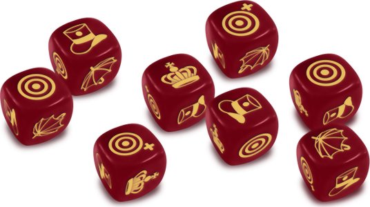 The World Of Smog - Rise of Moloch - Burgundy Dice