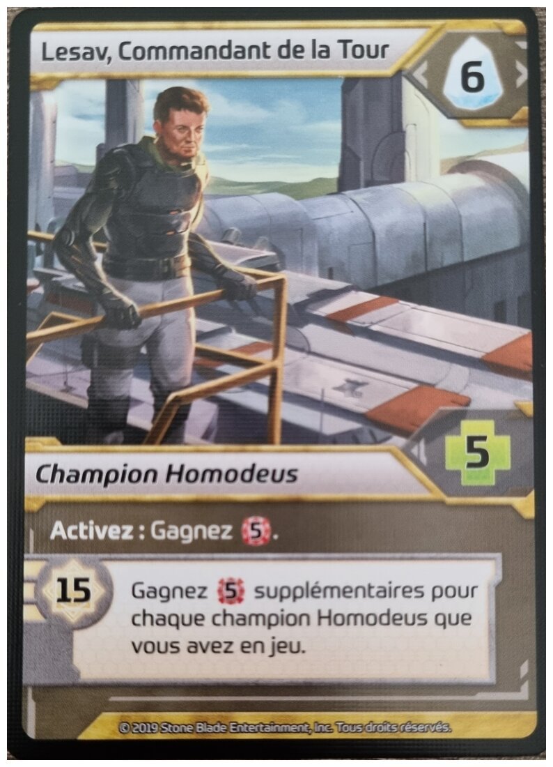 Shards of Infinity - Lesav, Commandant de la Tour