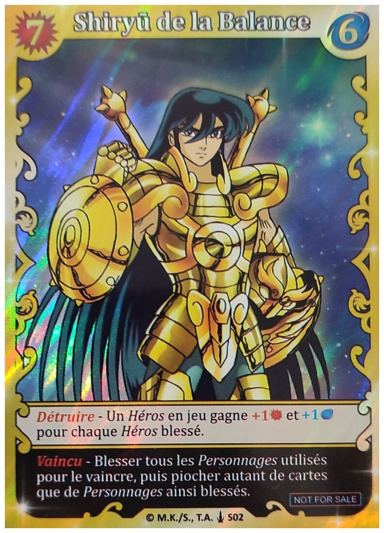 Saint Seiya - Shiryu de la Balance - Deck Building