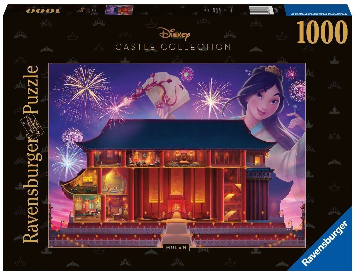 Puzzle - Mulan - Castle Collection - 1000 pièces