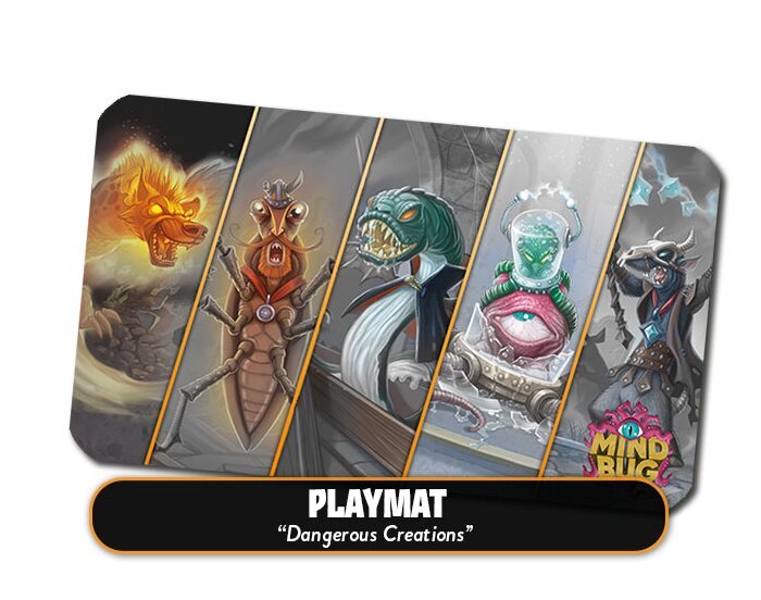 Mindbug - Playmat - "Dangerous Creations"