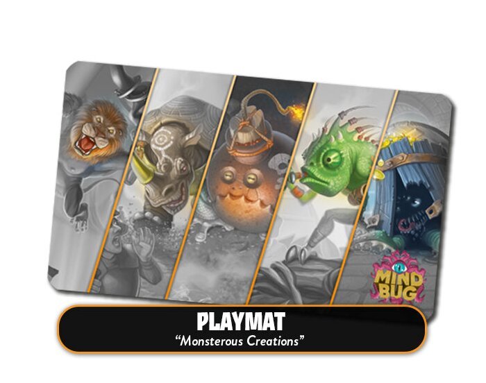 Mindbug - Playmat - "Monsterous Creations"