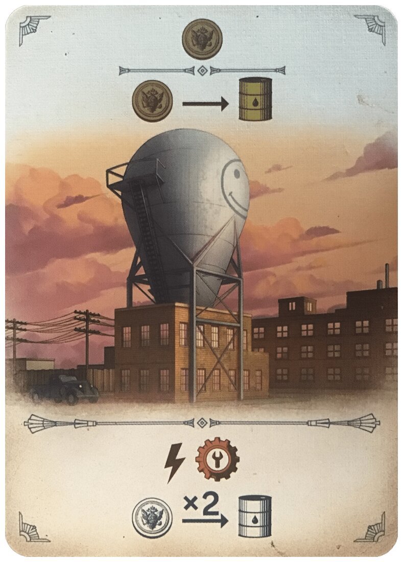 Furnace Interbellum – Smiley Balloon Promo Company Card