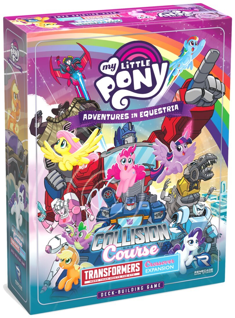 My Little Pony - Adventures in Equestria - Collision Course a Transformers Crossover - Deck-Building Game