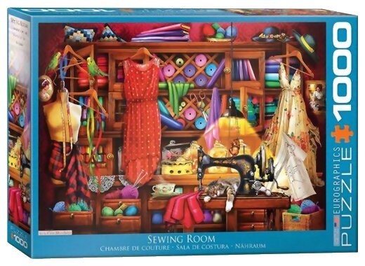 Puzzle - Chambre de couture - 1000 Pièces