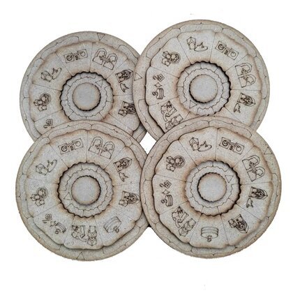 Maharaja - Wooden Action Discs