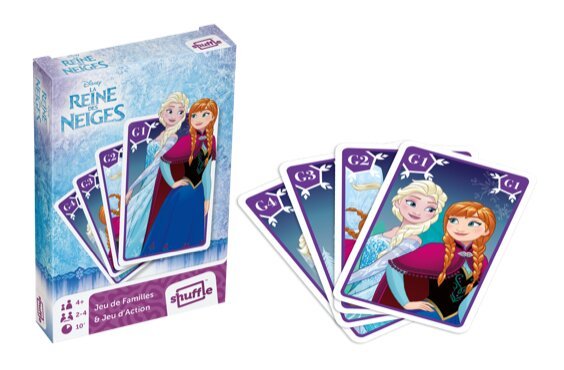 Jeu de Familles & Jeu d'Action - La reine des neiges