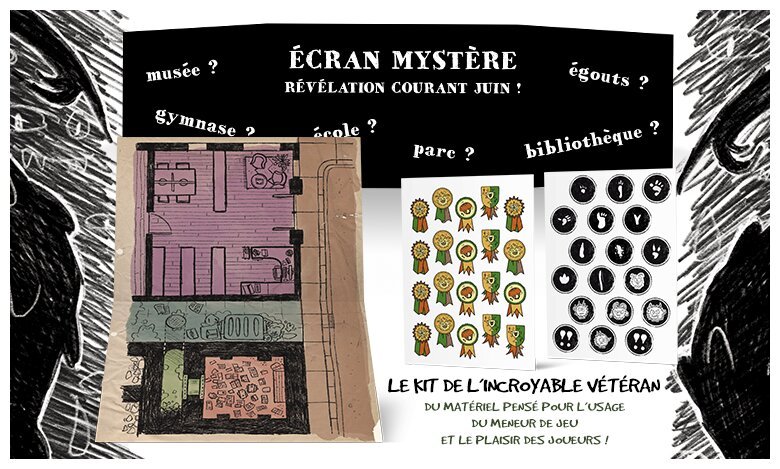 Incroyables Détectives de Monstres - Kit de l'incroyable vétéran