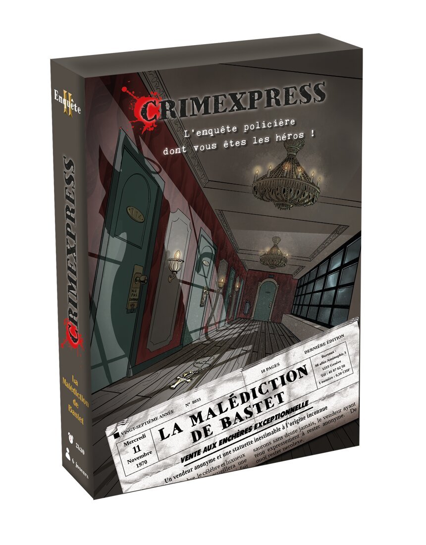 Crimexpress - La Malédiction de Bastet