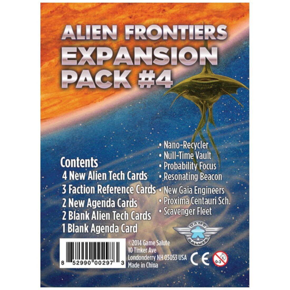 Alien Frontiers - Expansion Pack #4